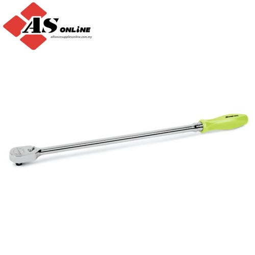 SNAP-ON 3/8" Drive Dual 80 Technology Hard Grip Extra-Long Handle Ratchet / Model: FHLLD80HV