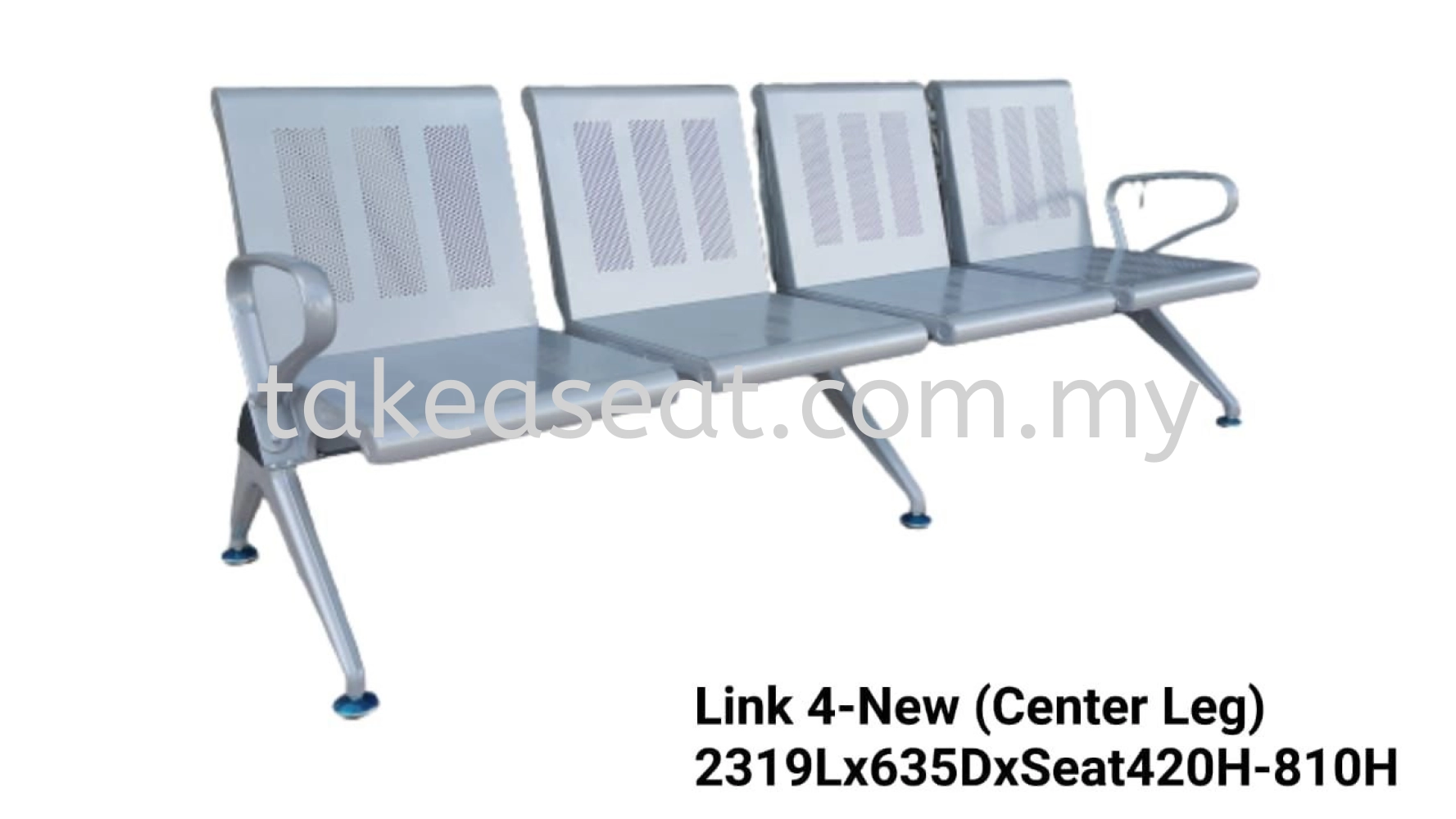 Link Chair 4  Seater