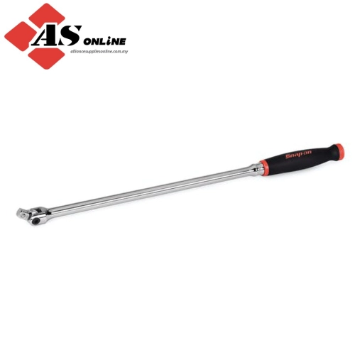 SNAP-ON 3/8" Drive 17-1/2" Soft Grip Extra-Long Handle Breaker Bar (Red) / Model: FHBB18A