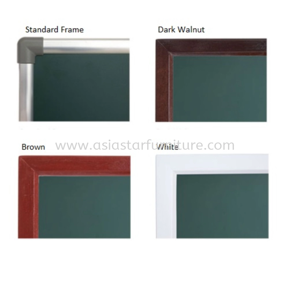 CHALK BOARD WITH ALUMINIUM FRAME