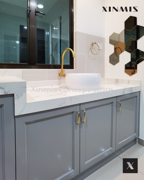  GREY CLASSIC DOOR Aluminium kitchen cabinet Selangor, Malaysia, Melaka, Kuala Lumpur (KL), Petaling Jaya (PJ), Malim Jaya Supplier, Supply, Design, Services | XINMIS CONCEPT STORE