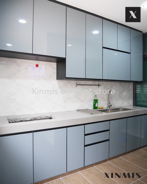  4G GLASS DOOR Aluminium kitchen cabinet Selangor, Malaysia, Melaka, Kuala Lumpur (KL), Petaling Jaya (PJ), Malim Jaya Supplier, Supply, Design, Services | XINMIS CONCEPT STORE