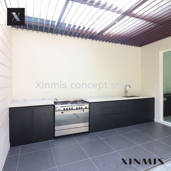  BLACK CLASSIC DOOR Aluminium kitchen cabinet Selangor, Malaysia, Melaka, Kuala Lumpur (KL), Petaling Jaya (PJ), Malim Jaya Supplier, Supply, Design, Services | XINMIS CONCEPT STORE