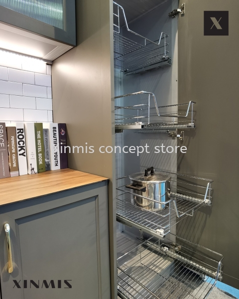  GREY CLASSIC DOOR Aluminium kitchen cabinet Selangor, Malaysia, Melaka, Kuala Lumpur (KL), Petaling Jaya (PJ), Malim Jaya Supplier, Supply, Design, Services | XINMIS CONCEPT STORE