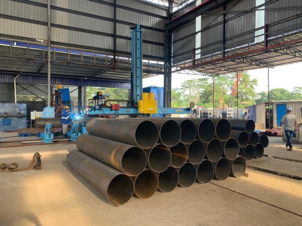 Joe Green Dust Line Fabrication Maintenance Project Johor Bahru (JB), Malaysia Services | Tong Seng Fabricators Sdn Bhd