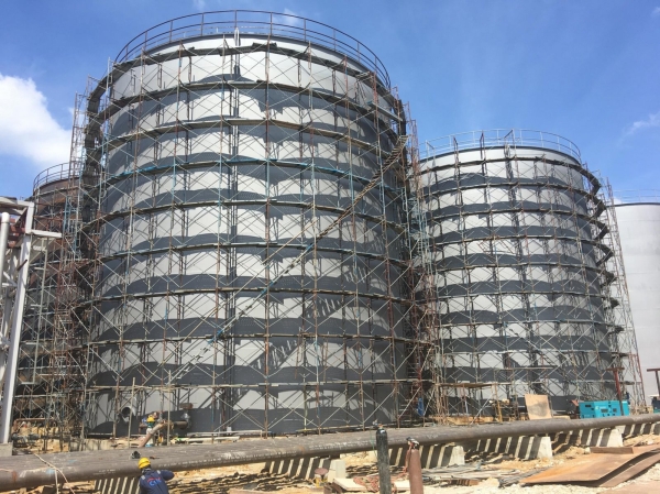 FJB API 650 Field Storage Tank Fabrication & Erection Major Project Johor Bahru (JB), Malaysia Services | Tong Seng Fabricators Sdn Bhd