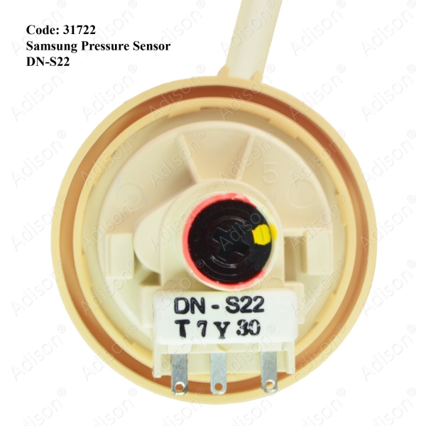 Code: 31722 Samsung Pressure Sensor Pressure Switch / Pressure Sensor Washing Machine Parts Melaka, Malaysia Supplier, Wholesaler, Supply, Supplies | Adison Component Sdn Bhd