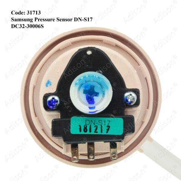 Code: 31713 Samsung Pressure Sensor DN-S17 Pressure Switch / Pressure Sensor Washing Machine Parts Melaka, Malaysia Supplier, Wholesaler, Supply, Supplies | Adison Component Sdn Bhd