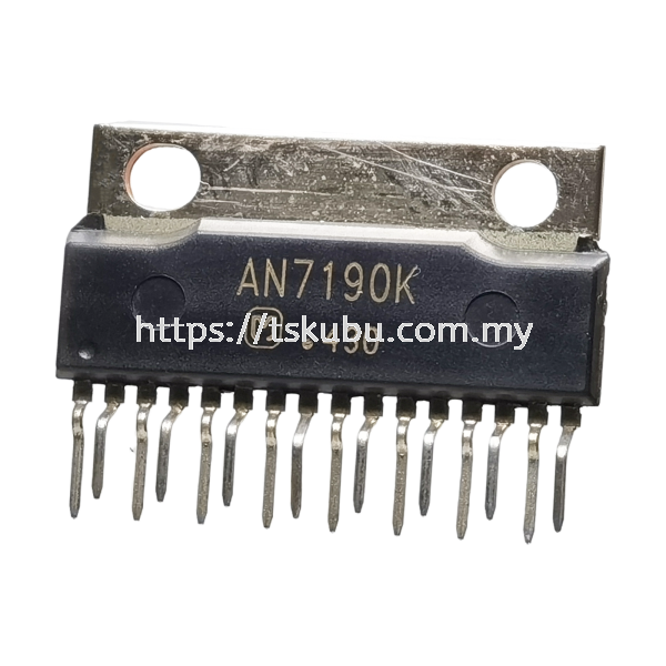 90131900  AN 7190K IC PACKAGE ICs & TRANSISTOR ELECTRONICS Melaka, Malaysia Supplier, Retailer, Supply, Supplies | TS KUBU ELECTRONICS SDN BHD