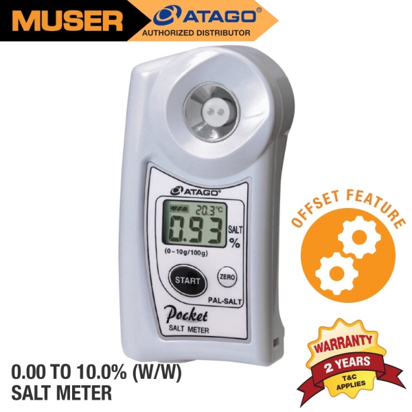 Atago PAL-SALT | Digital Hand-Held Pocket Salt Meter [Delivery: 3-5 days] Digital Salt Meter Atago Kuala Lumpur (KL), Malaysia, Selangor, Sunway Velocity Supplier, Suppliers, Supply, Supplies | Muser Apac Sdn Bhd