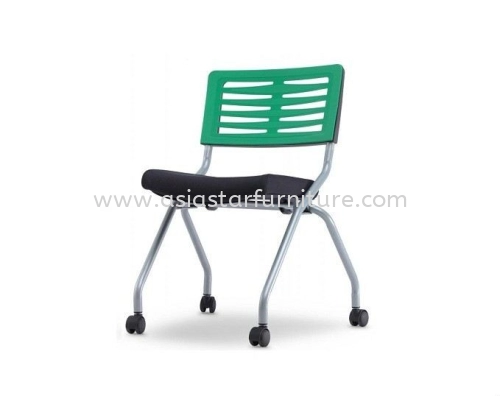 AEXIS 2 折叠式聚丙烯椅子 C/W 脚轮没有扶手