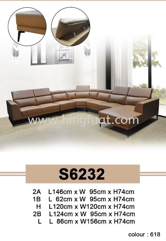 S6232 Corner sofa 