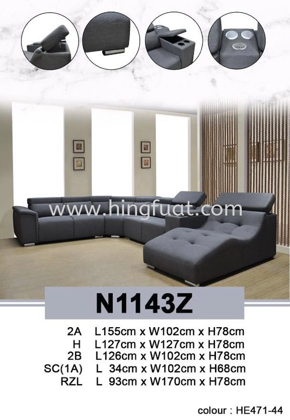 N1143Z Corner Sofa