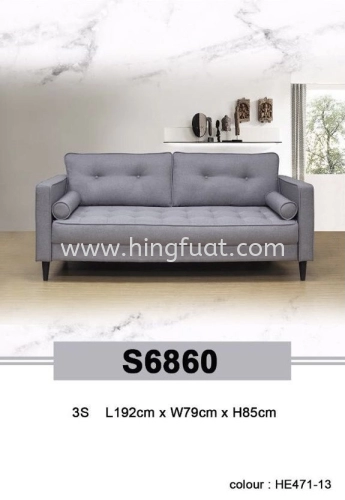 S6860 3 Seater sofa
