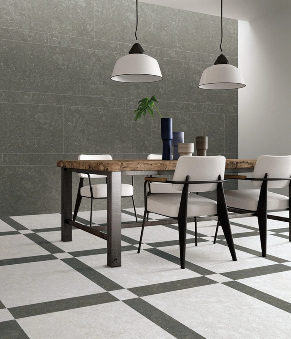 PIETRA CIOTOLI DARK GREY 600x600x10mm