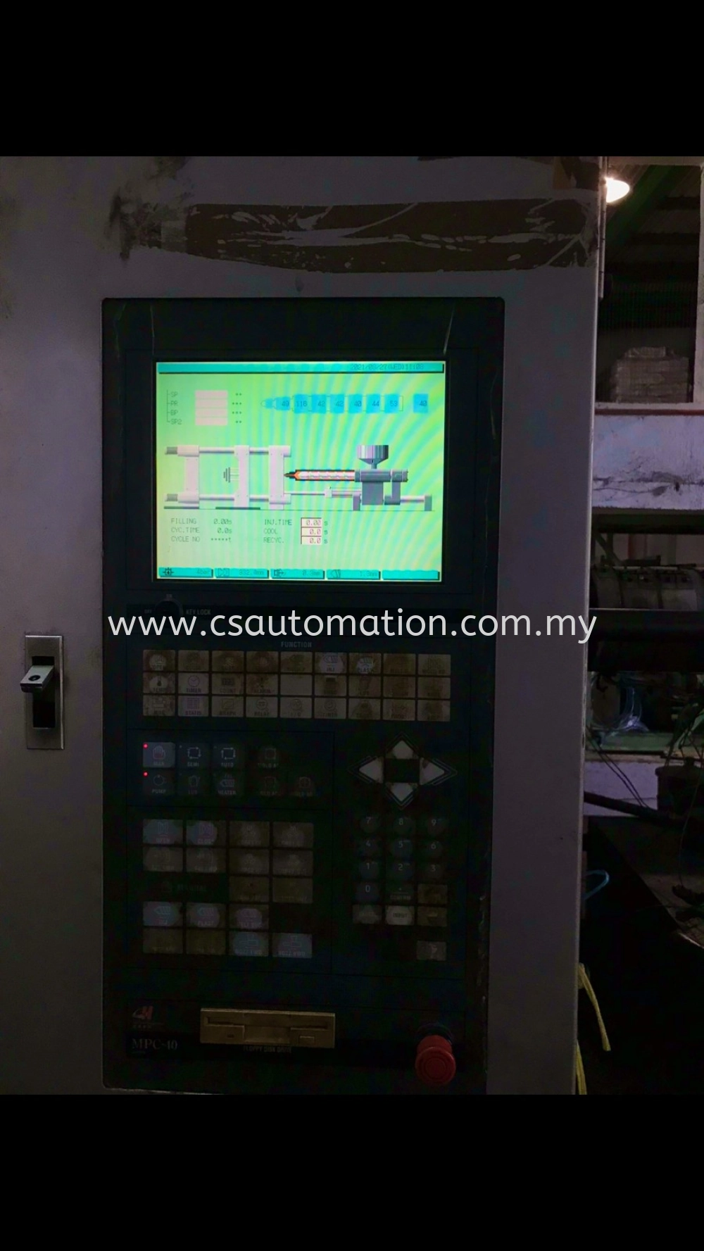 Service repair Injection Moulding 10.4" LCD display screen panel. 