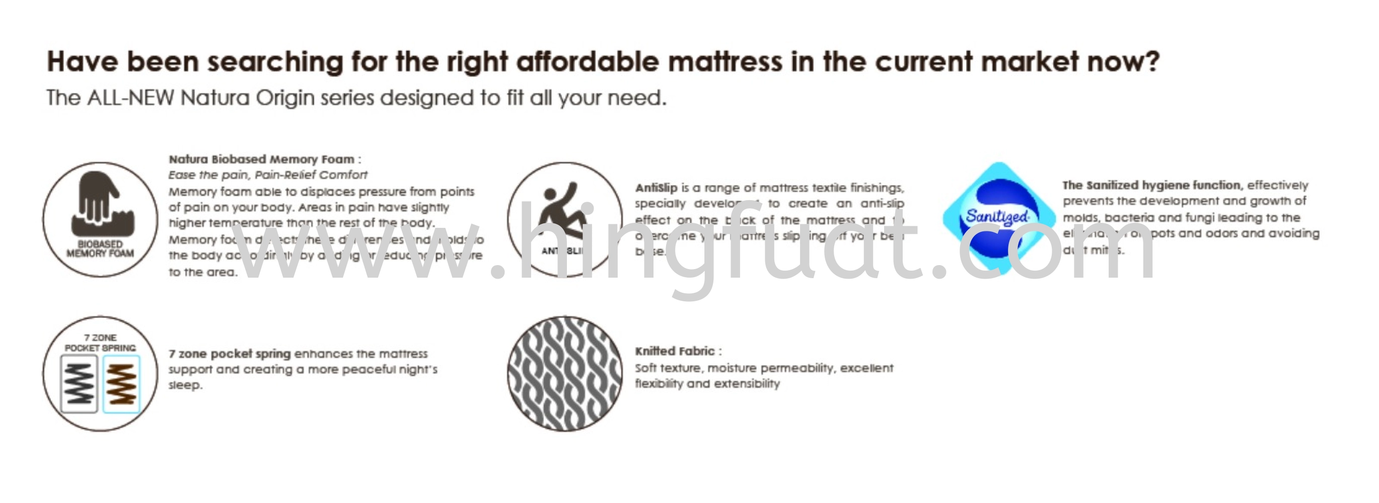 NATURA Ortho Plus Mattress