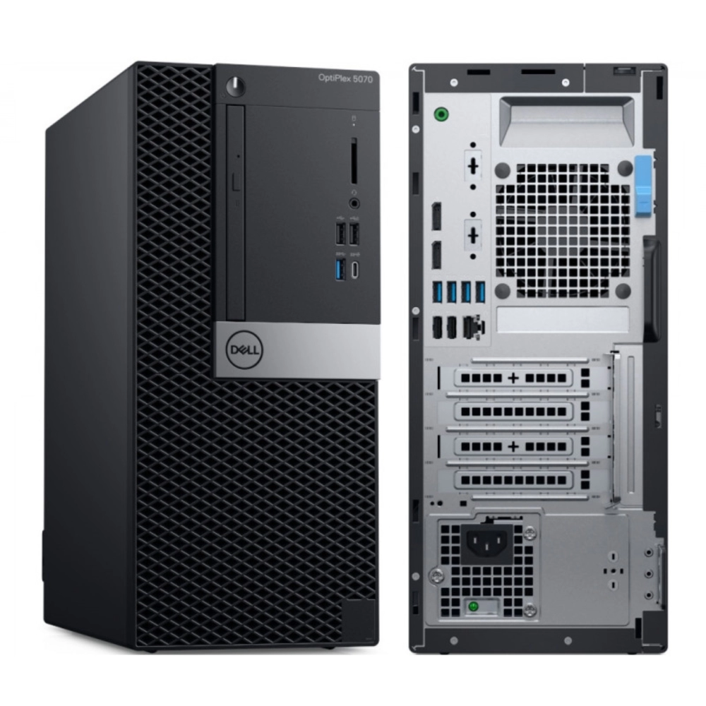 (Refurbished PC Grade AAA) Dell Optiplex 3040 MT Desktop Full Set