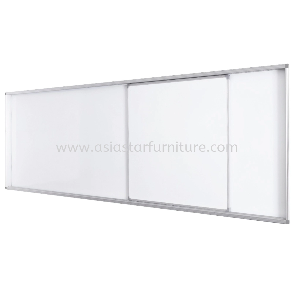 WHITE BOARD WITH SLIDING SYSTEM