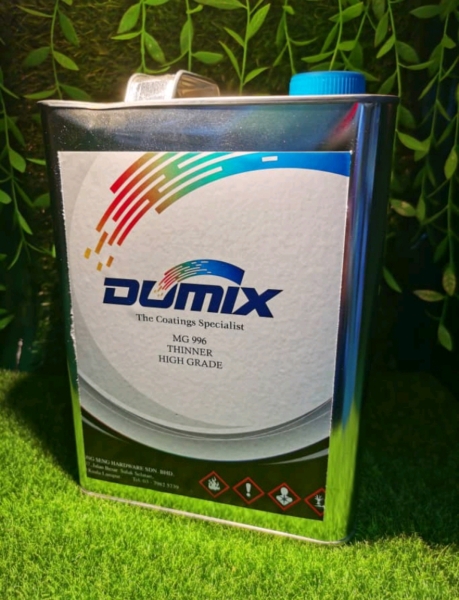 Dumix Brand* MG996 Thinner-1 Gal (2.4kg) Thinners & Wax Remover Car Paint Kuala Lumpur (KL), Malaysia, Selangor, Salak South, Balakong Supplier, Suppliers, Supply, Supplies | Cheong Seng Hardware Sdn Bhd