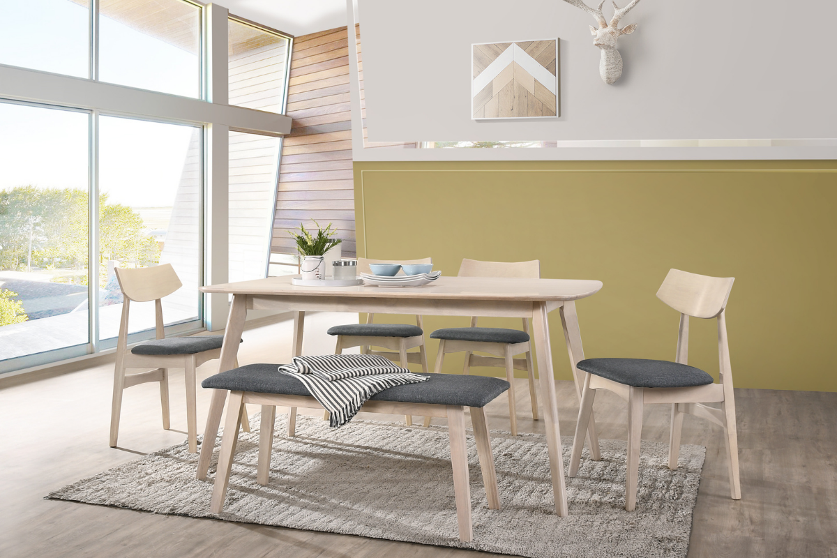 BOSCO DINING SET 1+4+B