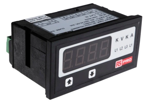 136-5393 - RS PRO Digital Voltmeter AC, LED Display 4-Digits ±0.5 + 1 Digit %