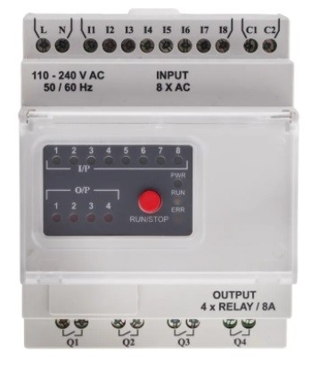 917-6373 - RS PRO Logic Module - 8 Inputs, 4 Outputs, Digital, Relay ...