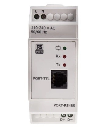 917-6383 - RS PRO Communication Module - 1 Inputs, 1 Outputs, RS485 Protocol (D-), RS485 Protocol (D