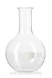 Round Bottom Flask, Short Neck (Brand: HMBG)