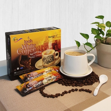 Instant Premix Charcoal Roasted Ipoh White Coffee