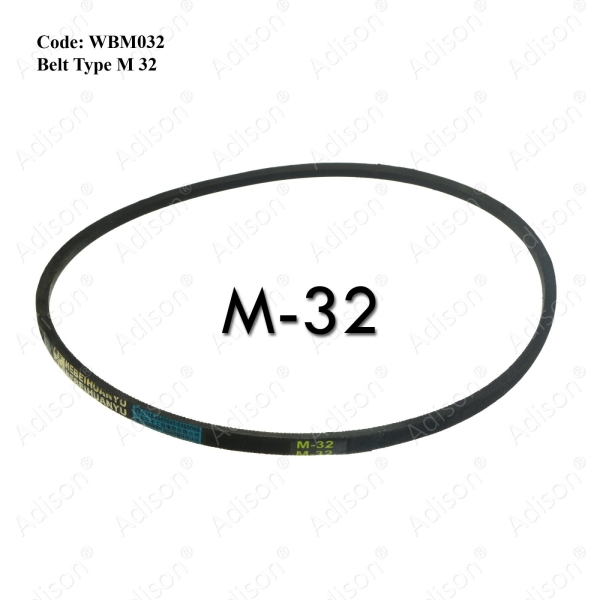 Code: WBM032 Belt Type M 32 V-Belt Belting For Washer / Dryer Melaka, Malaysia Supplier, Wholesaler, Supply, Supplies | Adison Component Sdn Bhd