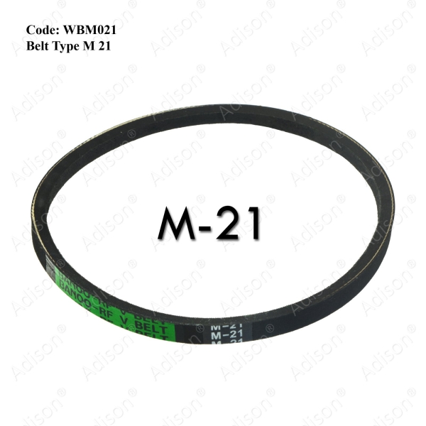 (Out of Stock) Code: WBM021 Belt Type M 21 V-Belt Belting For Washer / Dryer Melaka, Malaysia Supplier, Wholesaler, Supply, Supplies | Adison Component Sdn Bhd