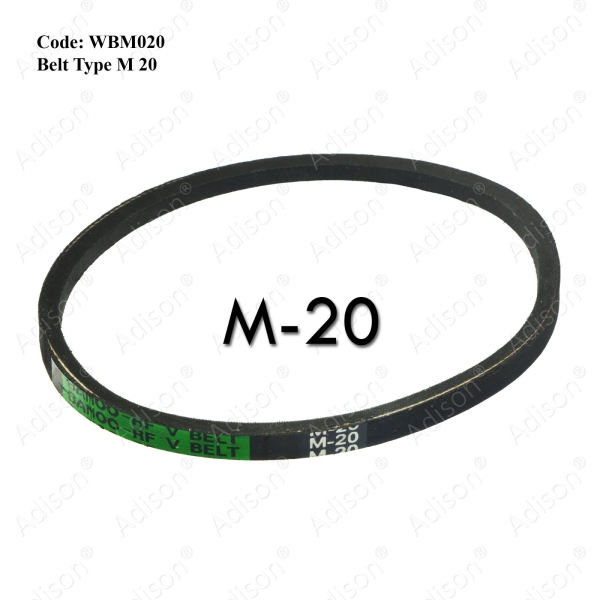 Code: WBM020 Belt Type M 20 V-Belt Belting For Washer / Dryer Melaka, Malaysia Supplier, Wholesaler, Supply, Supplies | Adison Component Sdn Bhd