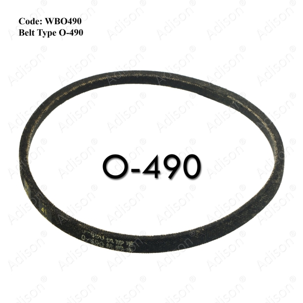 Code: WBO490 Belt Type O-490 V-Belt Belting For Washer / Dryer Melaka, Malaysia Supplier, Wholesaler, Supply, Supplies | Adison Component Sdn Bhd