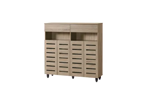 DOTA 4DOORS SHOE CABINET WITH DRAWER