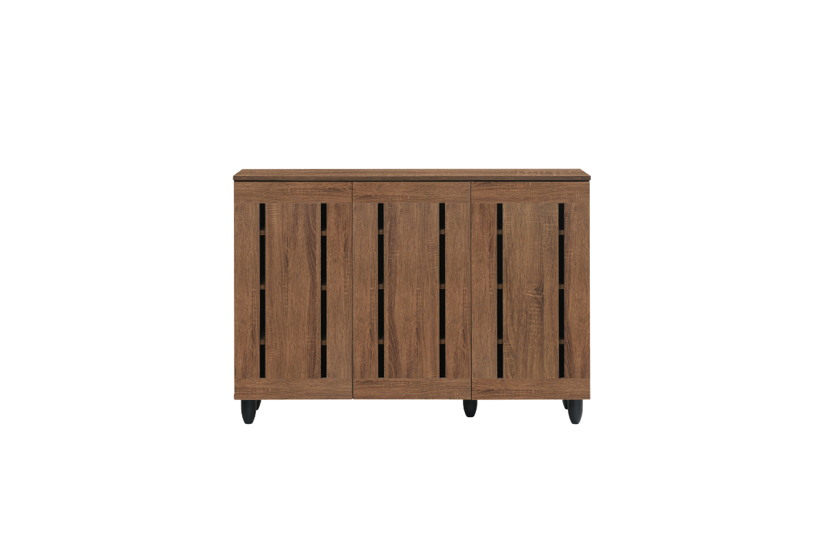 MERLOT 3DOORS SHOE CABINET