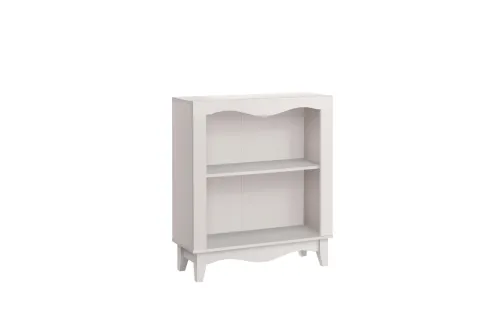 NALIS 2TIERS BOOKSHELF (WHITE)