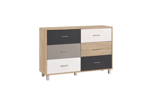 NORDIC 6DRAWER CABINET