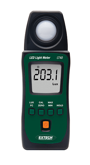 extech lt40 : led light meter