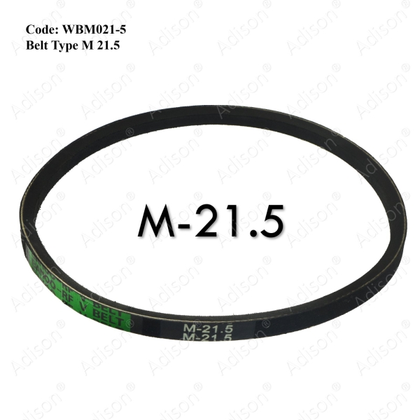 Code: WBM021-5 Belt Type M 21.5 V-Belt Belting For Washer / Dryer Melaka, Malaysia Supplier, Wholesaler, Supply, Supplies | Adison Component Sdn Bhd