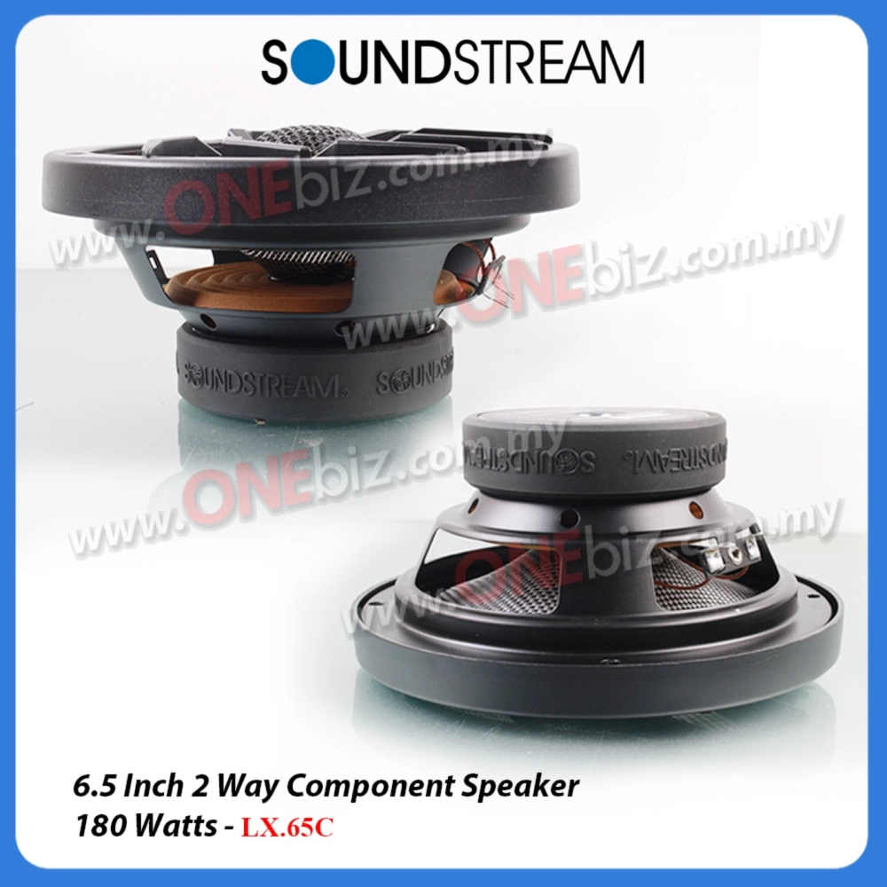 Soundstream 6.5 Inch 2 Way Component Speaker - LX.65C