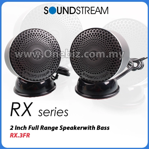 Soundstream 2 Inch Full Range Speaker with Bass - RX.3FR