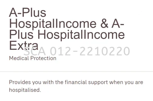 A-Plus Hospitalincome & A-Plus Hospitalincome Extra