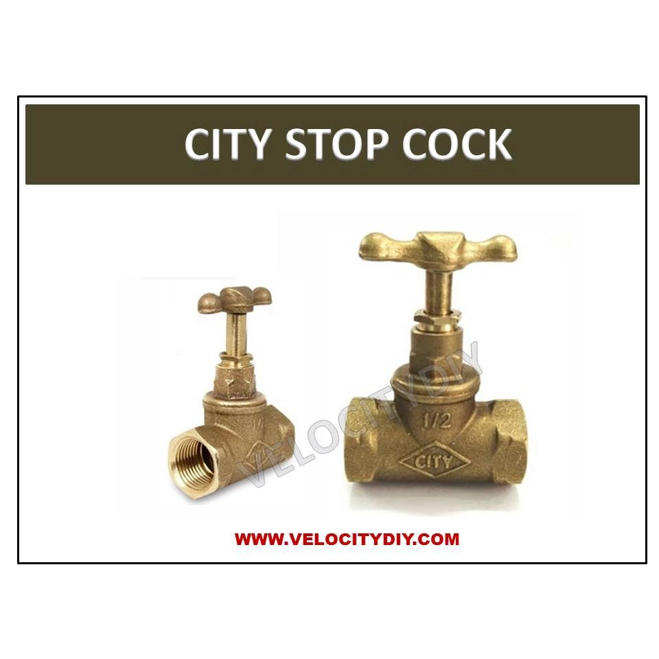 （截止伐）CITY LIGHT DUTY BRASS STOP COCK