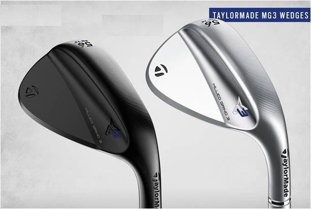 TaylorMade Milled Grind 3 Wedges 2021 - Satin RAW Black 58 degree