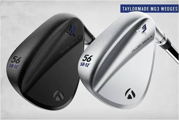 TaylorMade Milled Grind 3 Wedges 2021 - Satin RAW Chrome 46 degree