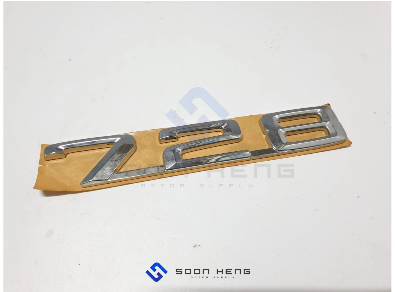 BMW E23 - 728 Rear Trunk Emblem (Original BMW)