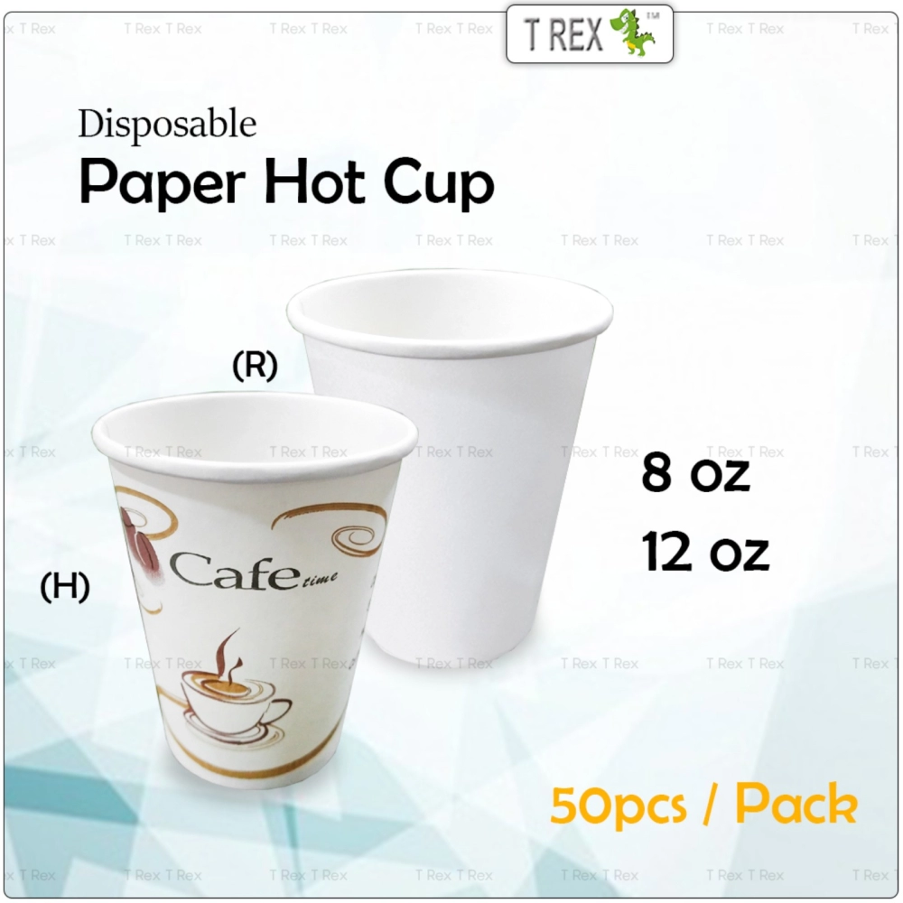 50pcs Disposable Paper Hot Cup Malaysia, Selangor, Kuala Lumpur (KL), Bukit  Sentosa Supplier, Suppliers, Supply, Supplies