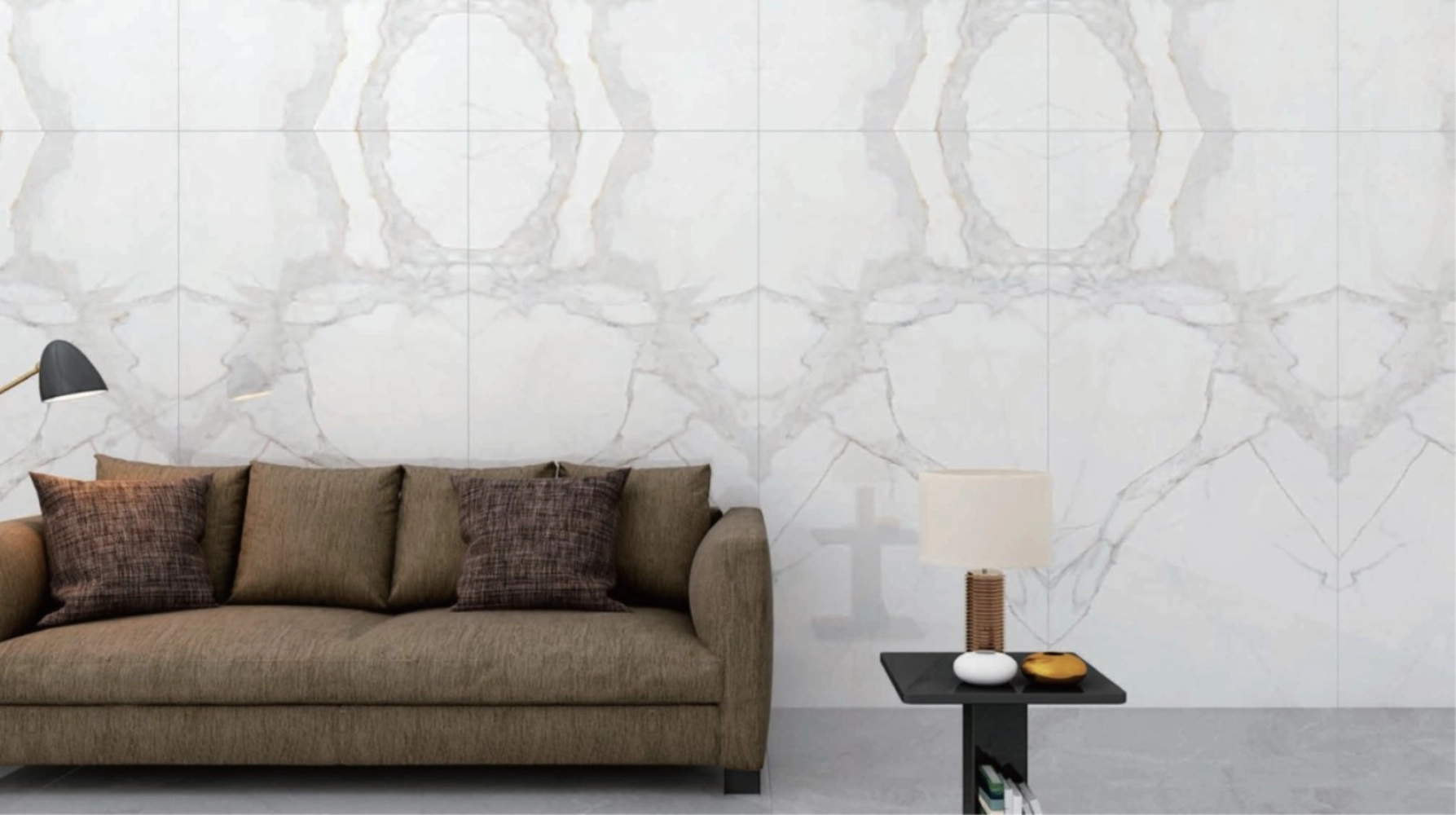 CARRARA ORCHID BOOKMATCH (5) HPEG1890053 900x1800x12mm