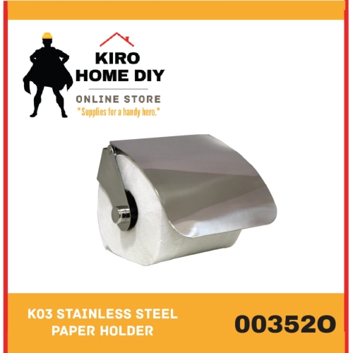 K03 Stainless Steel Paper Holder - 00352O